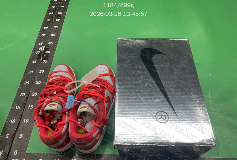 Off-White x Nike Dunk University Red - JMDY