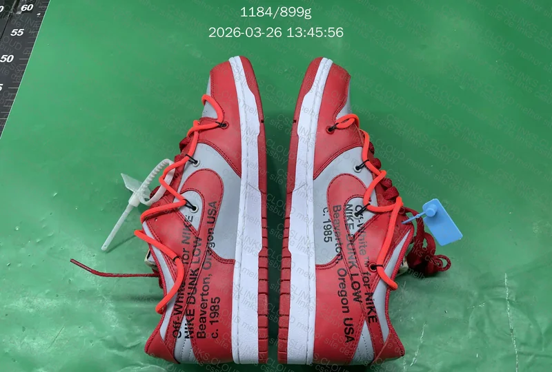 Off-White x Nike Dunk University Red - JMDY 2