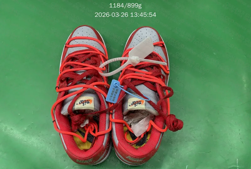 Off-White x Nike Dunk University Red - JMDY 3