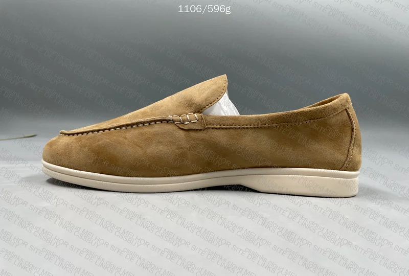 Old Money Loro Pianna Summer Walk Loafers 8