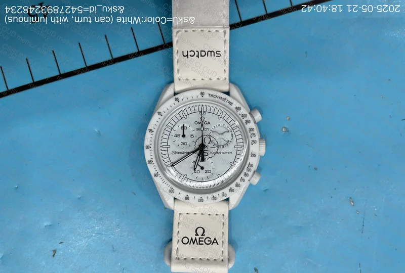 Omega SpeedMaster Collab with Swatch 2