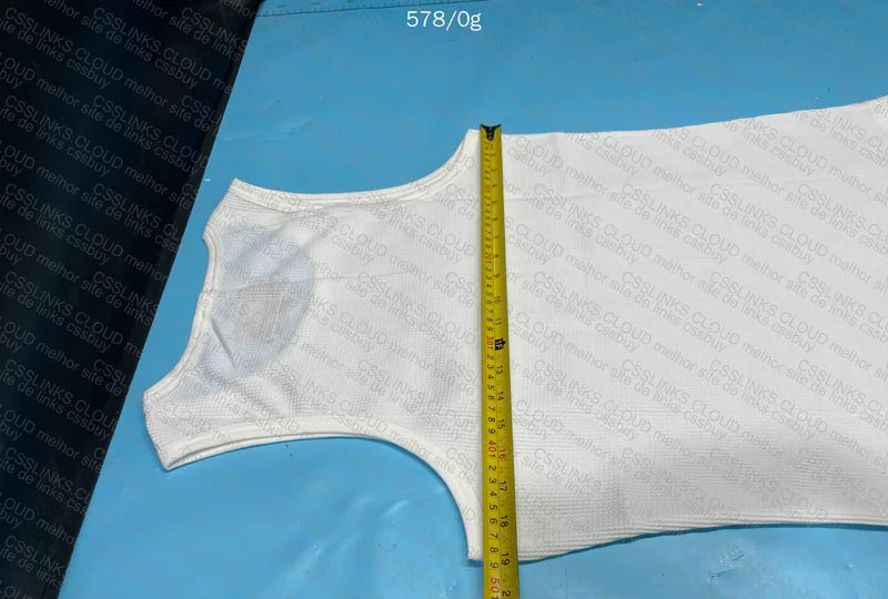 Pack 3 White Corteiz Tank Tops