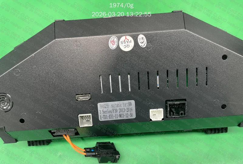 painel TFT BMW 320i f30 4