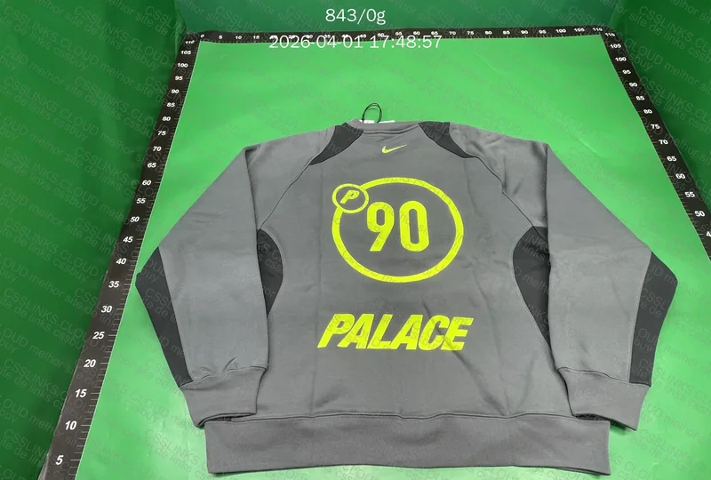 Palace x Nike Total 90 - Moletom Careca 6