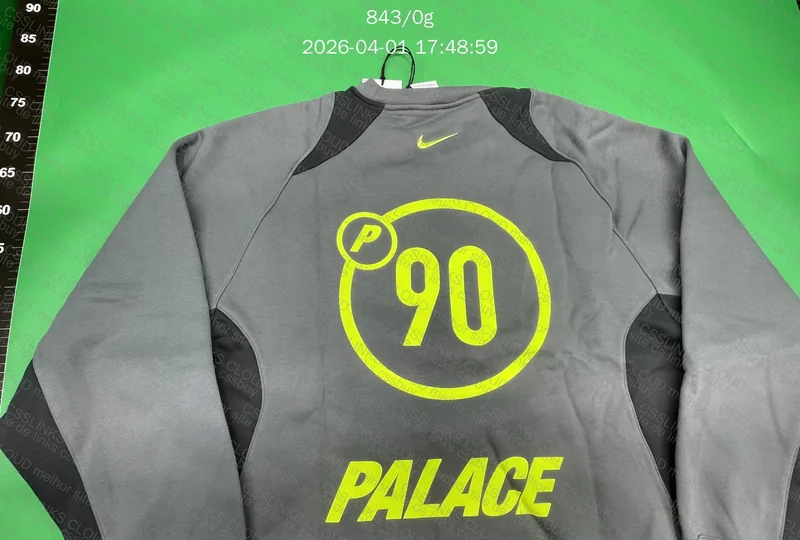 Palace x Nike Total 90 - Moletom Careca 7