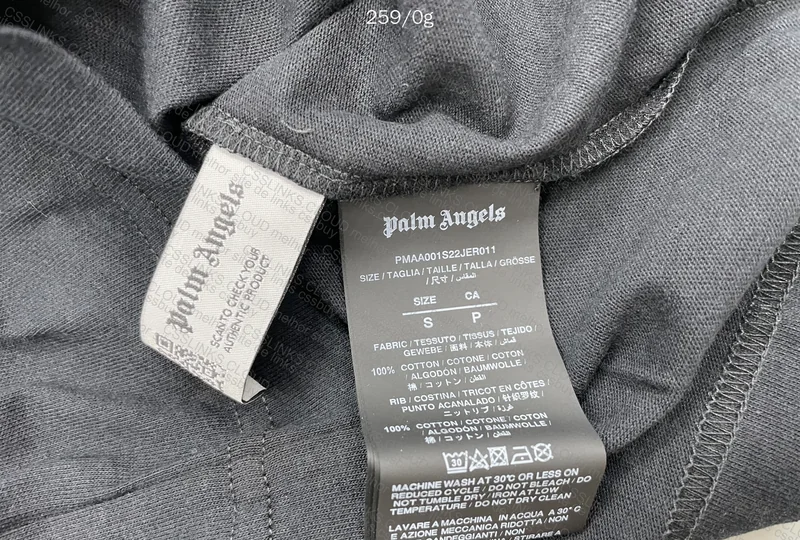 Palm Angels Shark (with measurements) 3