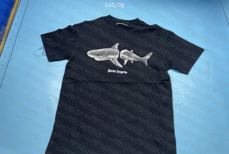 Palm Angels Shark T-shirt in black 3