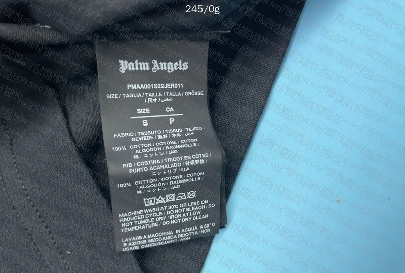 Palm Angels Shark T-shirt in black 5