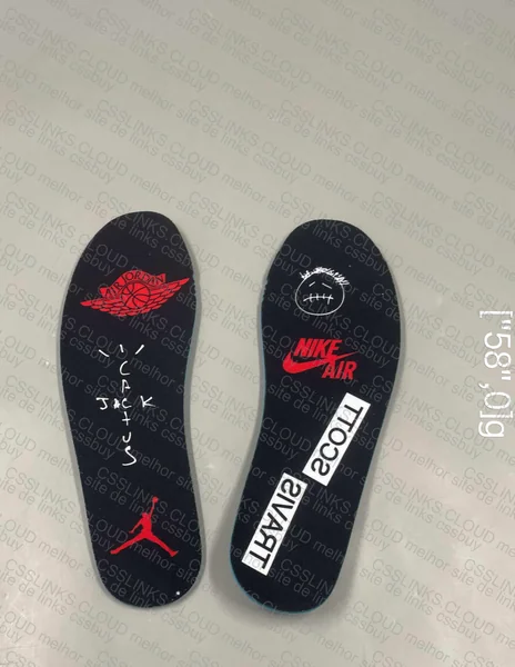 Travis Scott Jordan 1 Low Insole 2