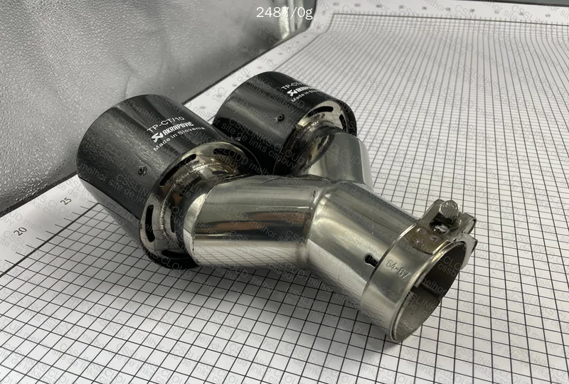 Akrapovic Exhaust Tips Pair 4