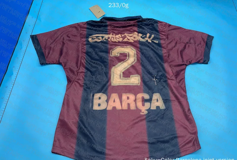 Barcelona Travis Retro Jersey 3