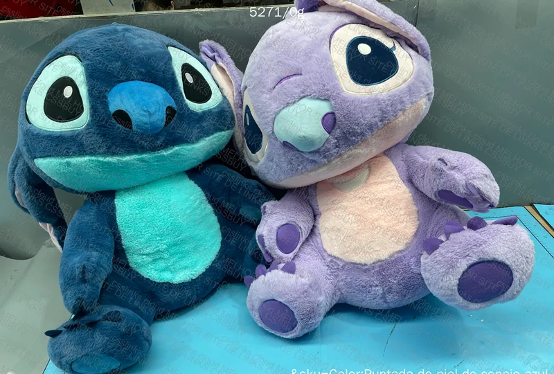 Stitch and Angel Plush 84Y 4