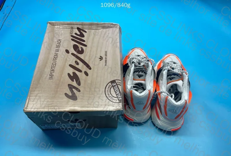 Pharrell x AD Adistar Jellyfish Laranja JP9261 9