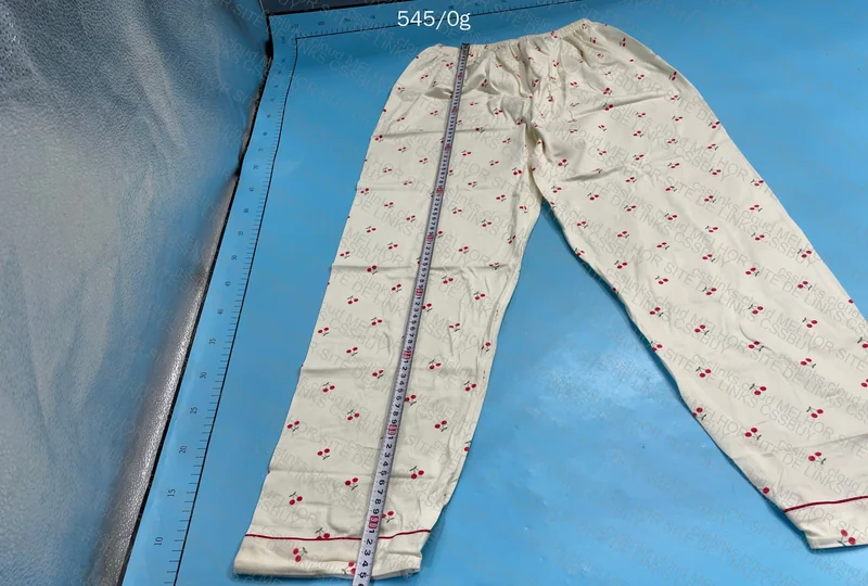 Cherry Pajamas with Measurements 4