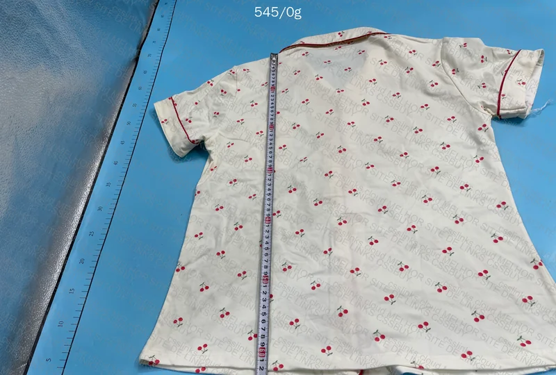Cherry Pajamas with Measurements 9
