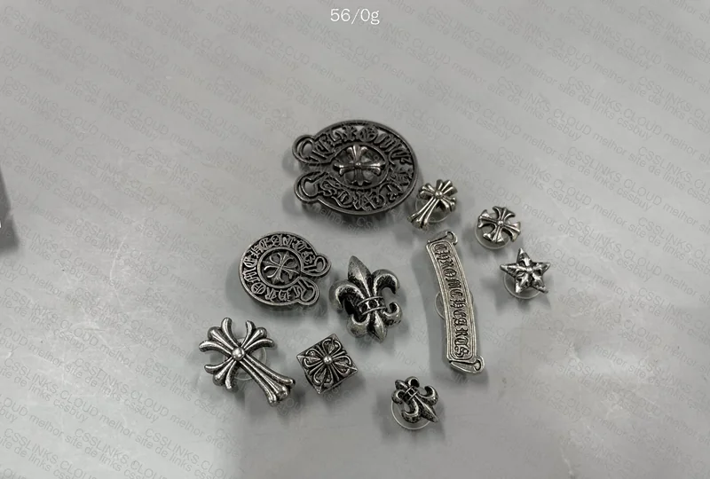 pin crocs Chrome hearts