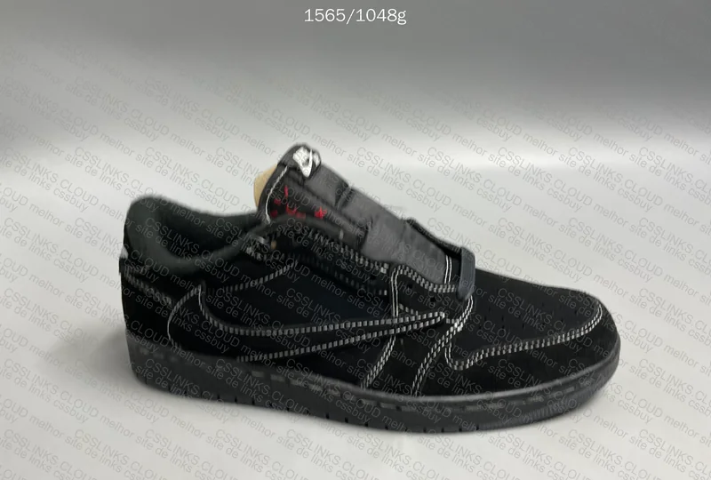PK 4.0 Air Jodan 1 x Travist Scott Black Phantom 5