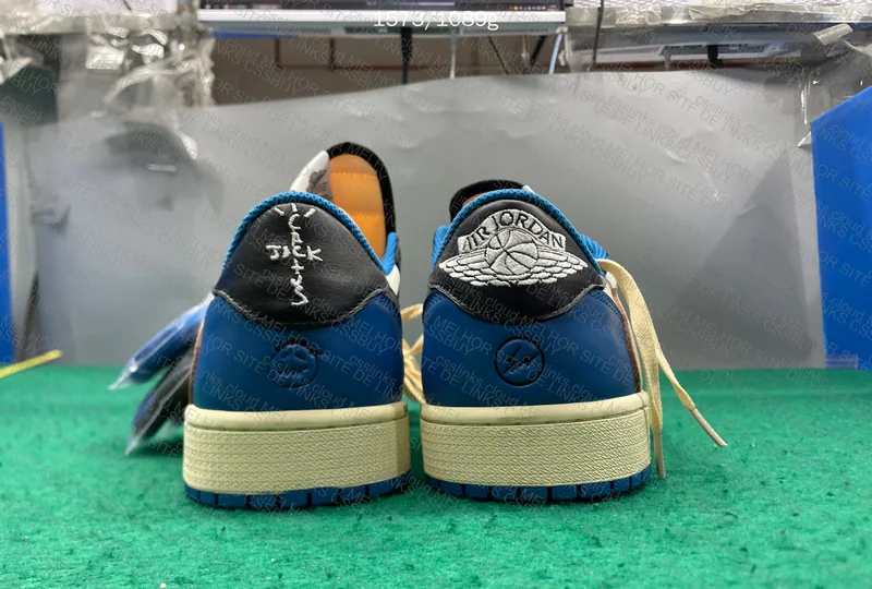 Pk B Grade Fragment Low Travis Scott Air Jordan Nike 4