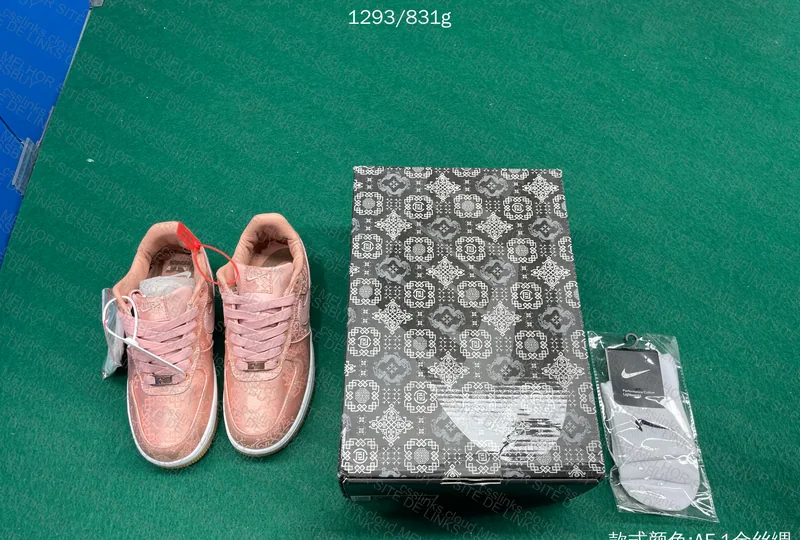PK BATCH SALE - Fragment AF1 Air Force 1 Rose Gold CLOT 2