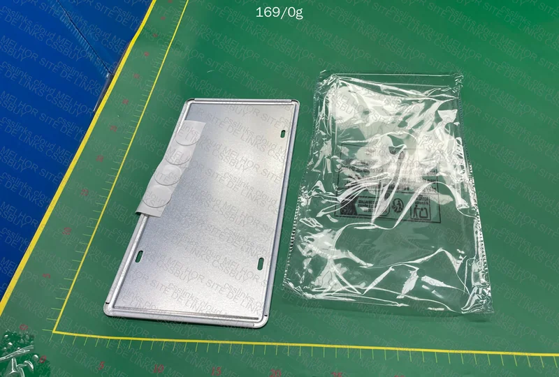 Placa decorativa delorean 3