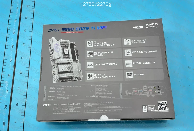 B850 Edge TI Motherboard 6