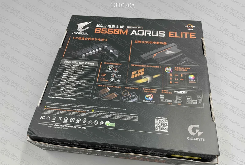 Gigabyte B550 Aorus Elite Motherboard 3