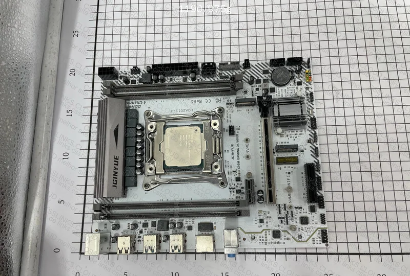 X99 JGINYUE Motherboard + 2680v3 2