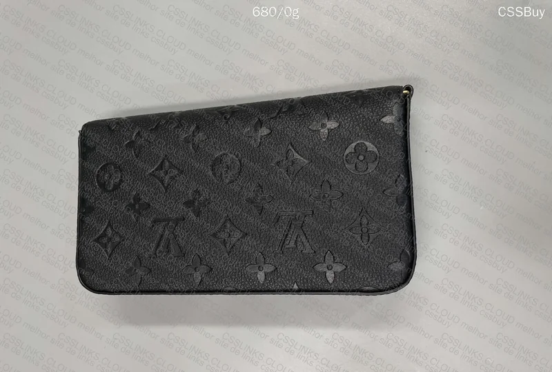 Louis Vuitton Pochette Félicie Noir (M64064) 5