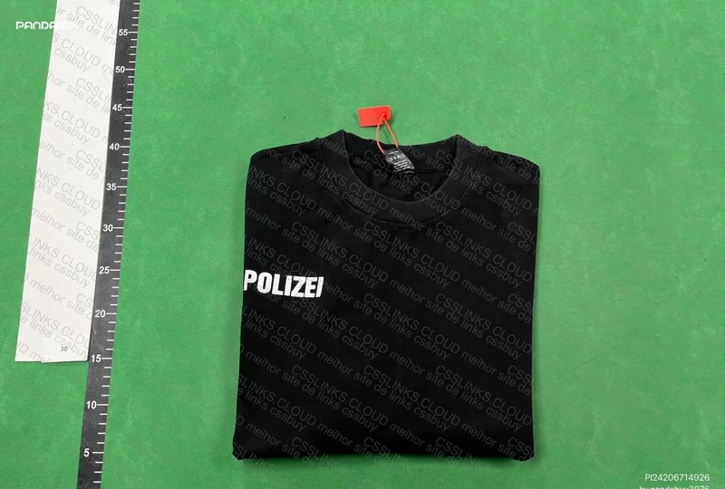 polizei vetements tee bound2 4