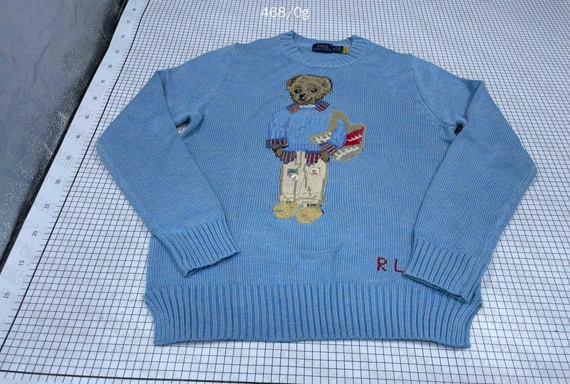 Polo Bear New Blue Sweater 5