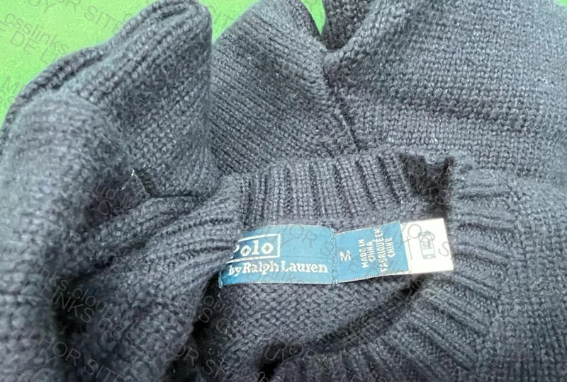Polo bear sweater