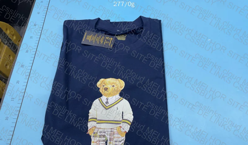 Polo Bear Tee with Measurements and Video 4
