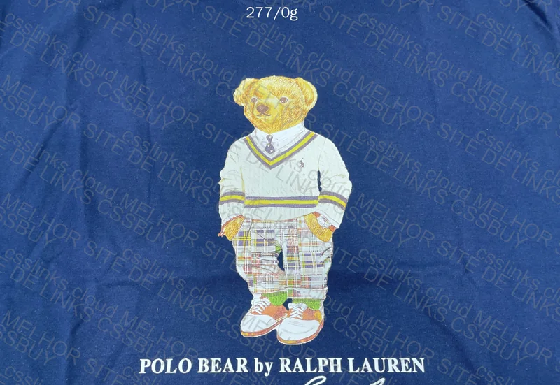 Polo Bear Tee with Measurements and Video 8