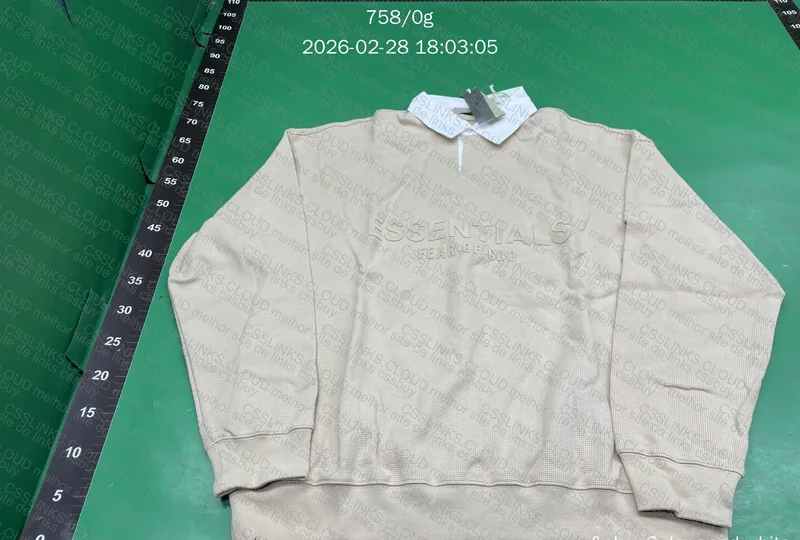 Polo de manga longa Essentials FOG 3