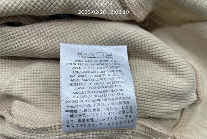 Polo de manga longa Essentials FOG 6