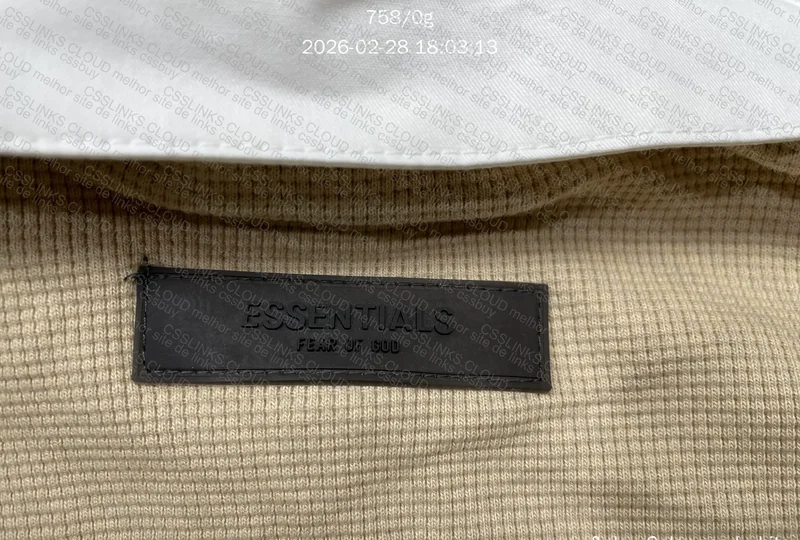 Polo de manga longa Essentials FOG 8