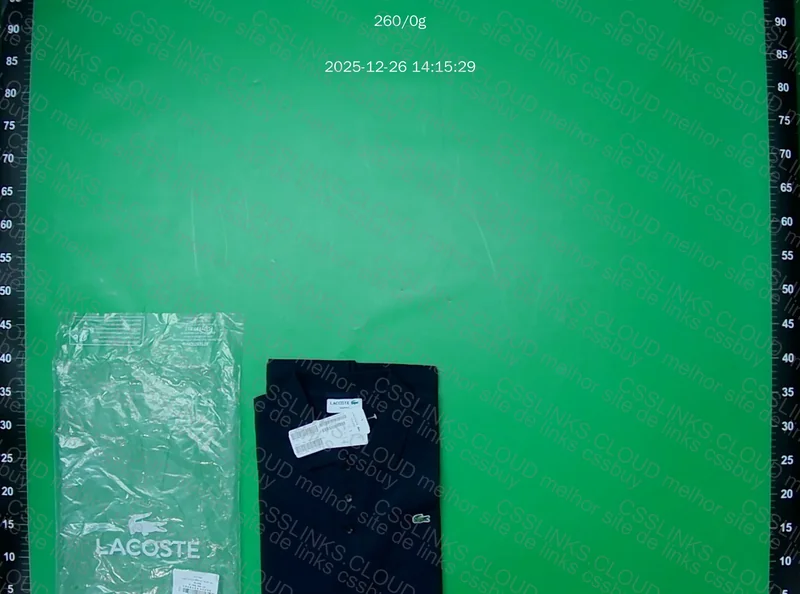 Polo lacoste azul 6