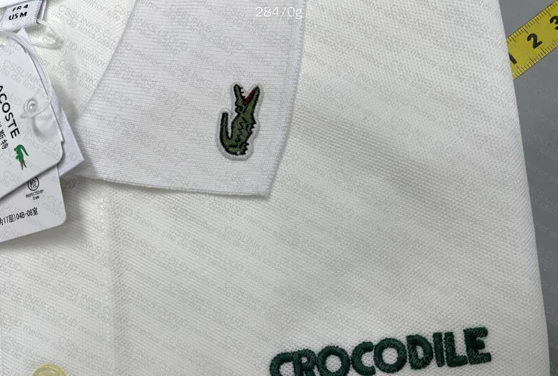 🐊 White Lacoste Polo