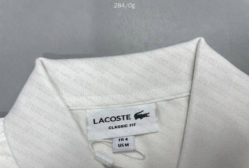 🐊 White Lacoste Polo 5