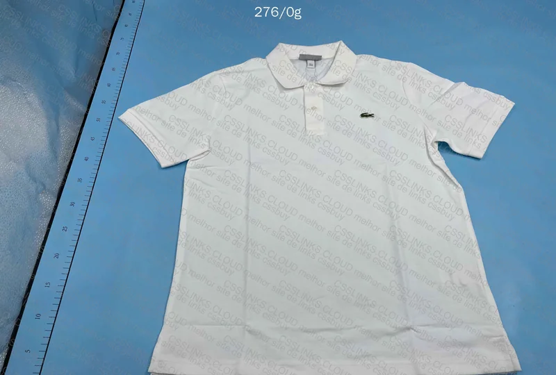 White Lacoste Polo 2