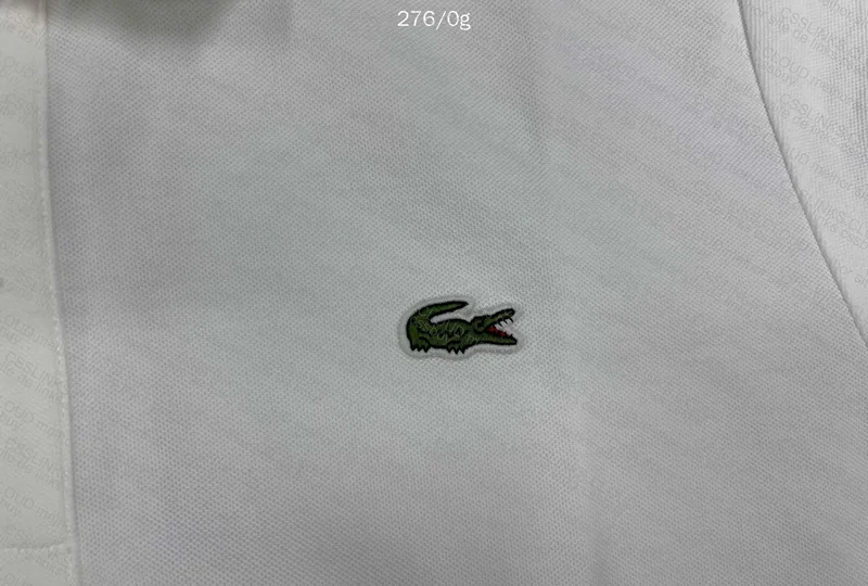 White Lacoste Polo 3