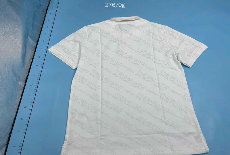 White Lacoste Polo 5