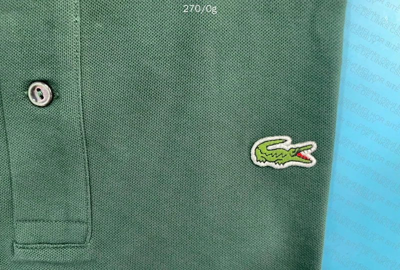 Lacoste Polo with Measurements 2