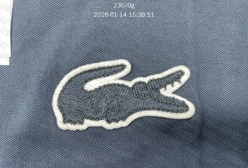 Polo lacoste french fish 3