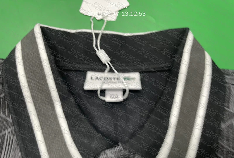 Polo Lacoste Monogram French Fish