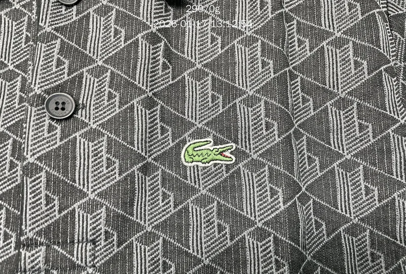 Polo Lacoste Monogram French Fish 3