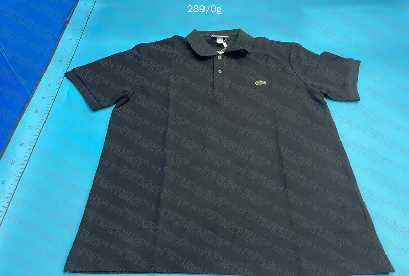 Lacoste Polo PH4012 Black (With Measurements) 2