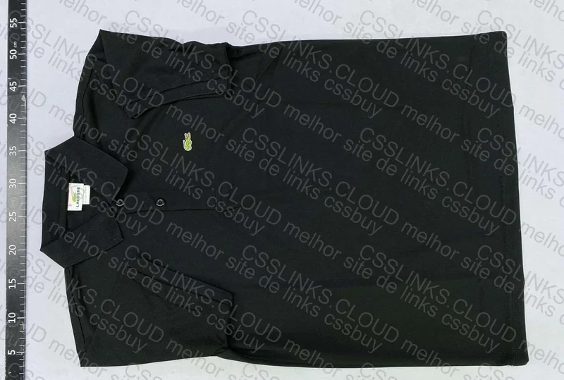 Black Lacoste Polo
