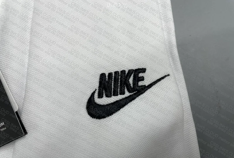 White Nike Polo with Measurements 7