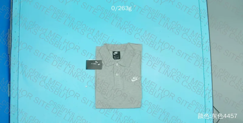 Gray Nike Polo